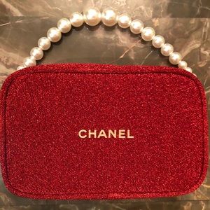 Red Chanel holiday set